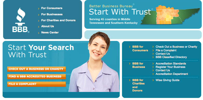 better business bureau nashville